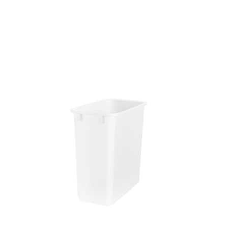 Rev-A-Shelf Accessory, Polypropylene, White, 8.38 in W, 15 in H, 14.25 in D, 14.25 in L, White RV-20-52